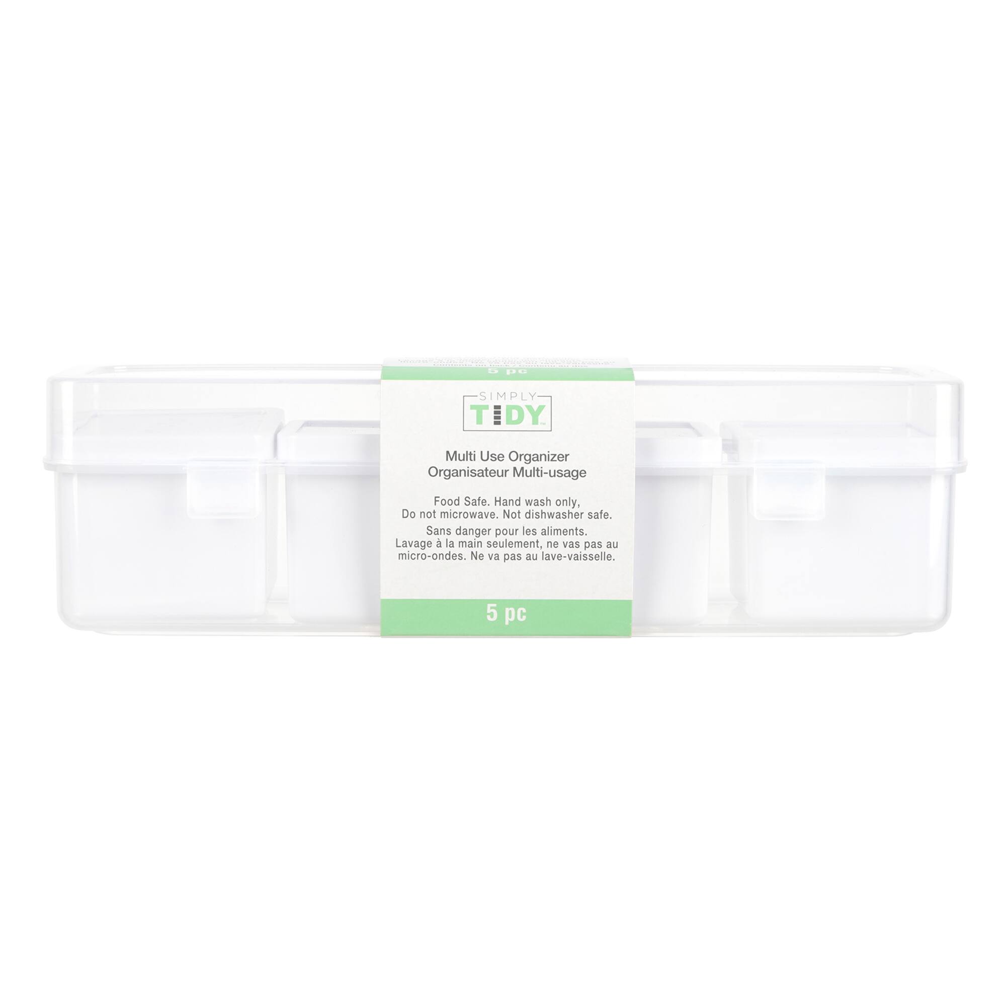 9" White Multi Use Organizer Set by Simply Tidy™